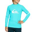 Camiseta Lycra Infantil Quiksilver Surf All Times Kids Azul-Q531K0008- -2-